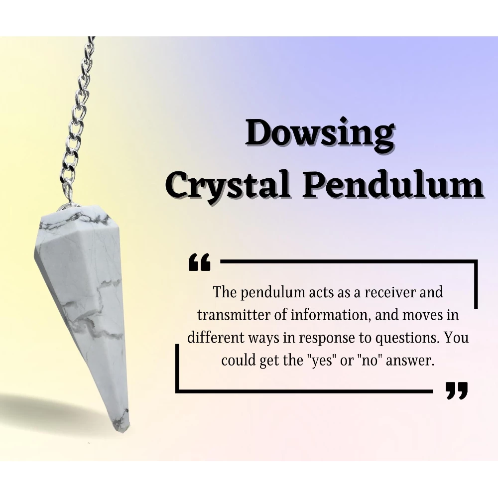 Howlite Pendulum