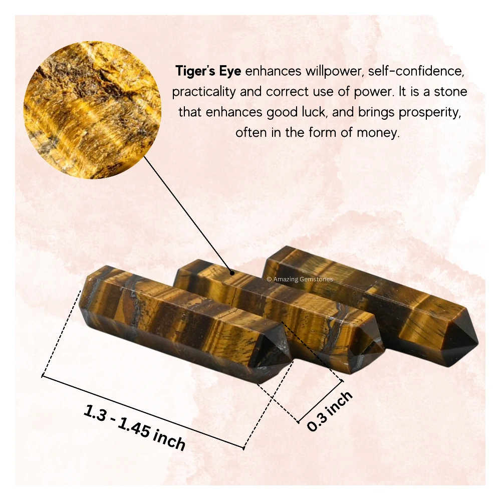 Tiger Eye Pencil Points (Set of 10)
