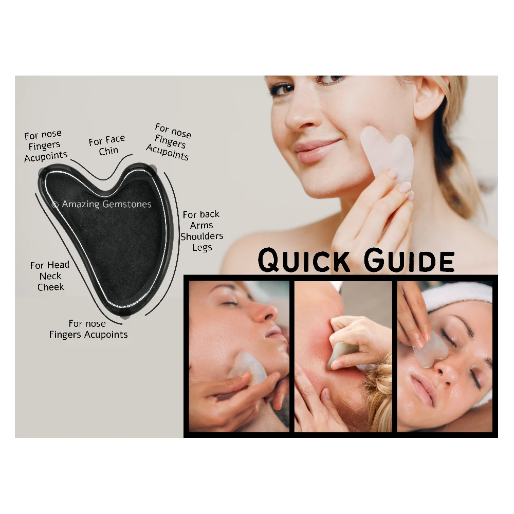 Black Obsidian Gua Sha