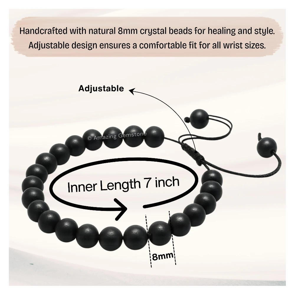 Shungite Bracelet (Adjustable)