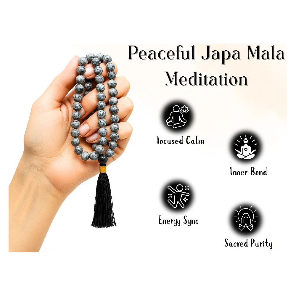 Yooperlite Mala (Without Knot)