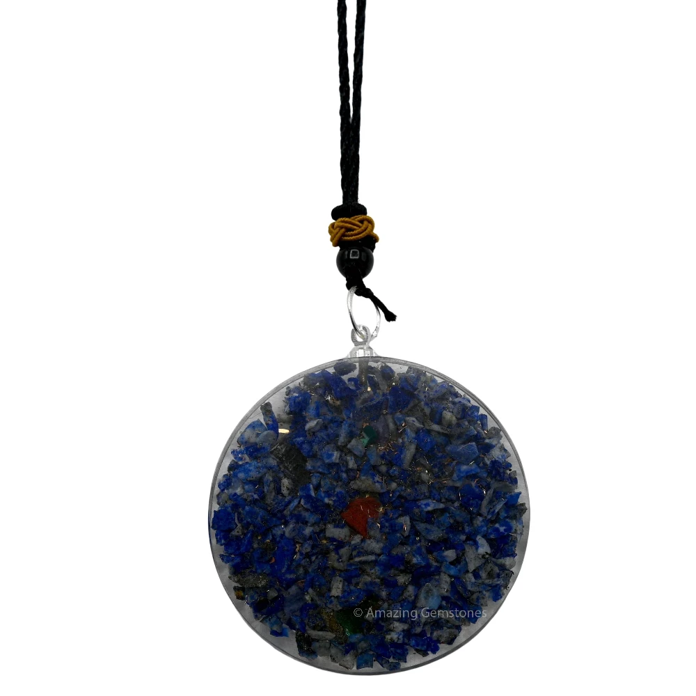 Lapis Lazuli Orgone Necklace - Metatron