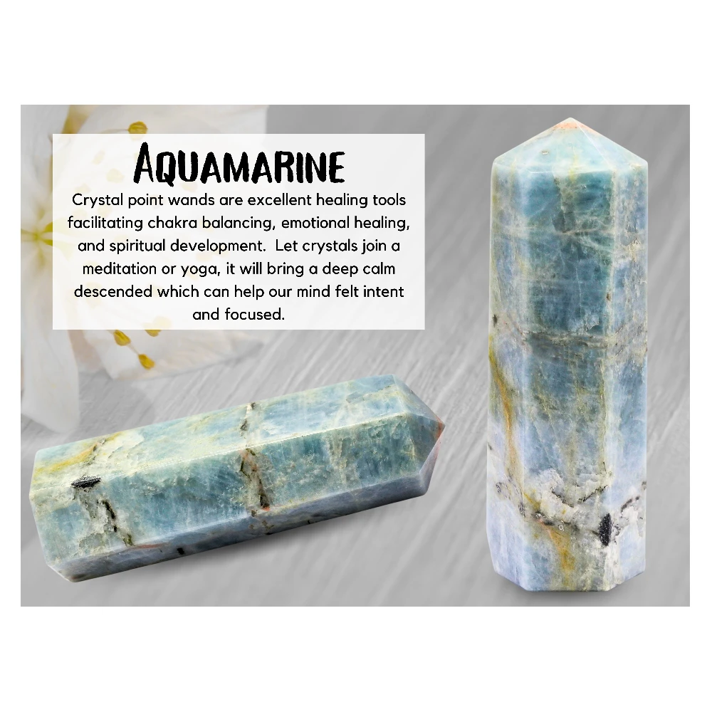 Aquamarine Tower (5.5" to 6" Inch)