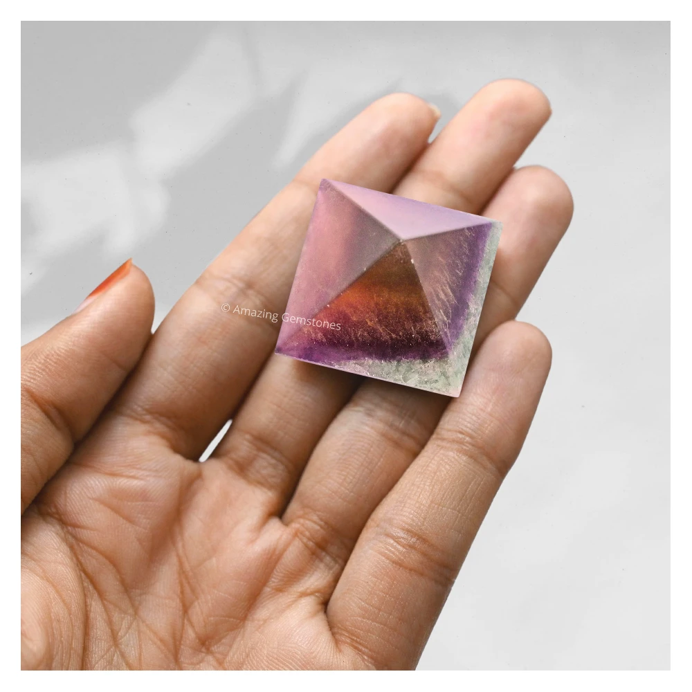 Fluorite Pyramid (1 Inch)