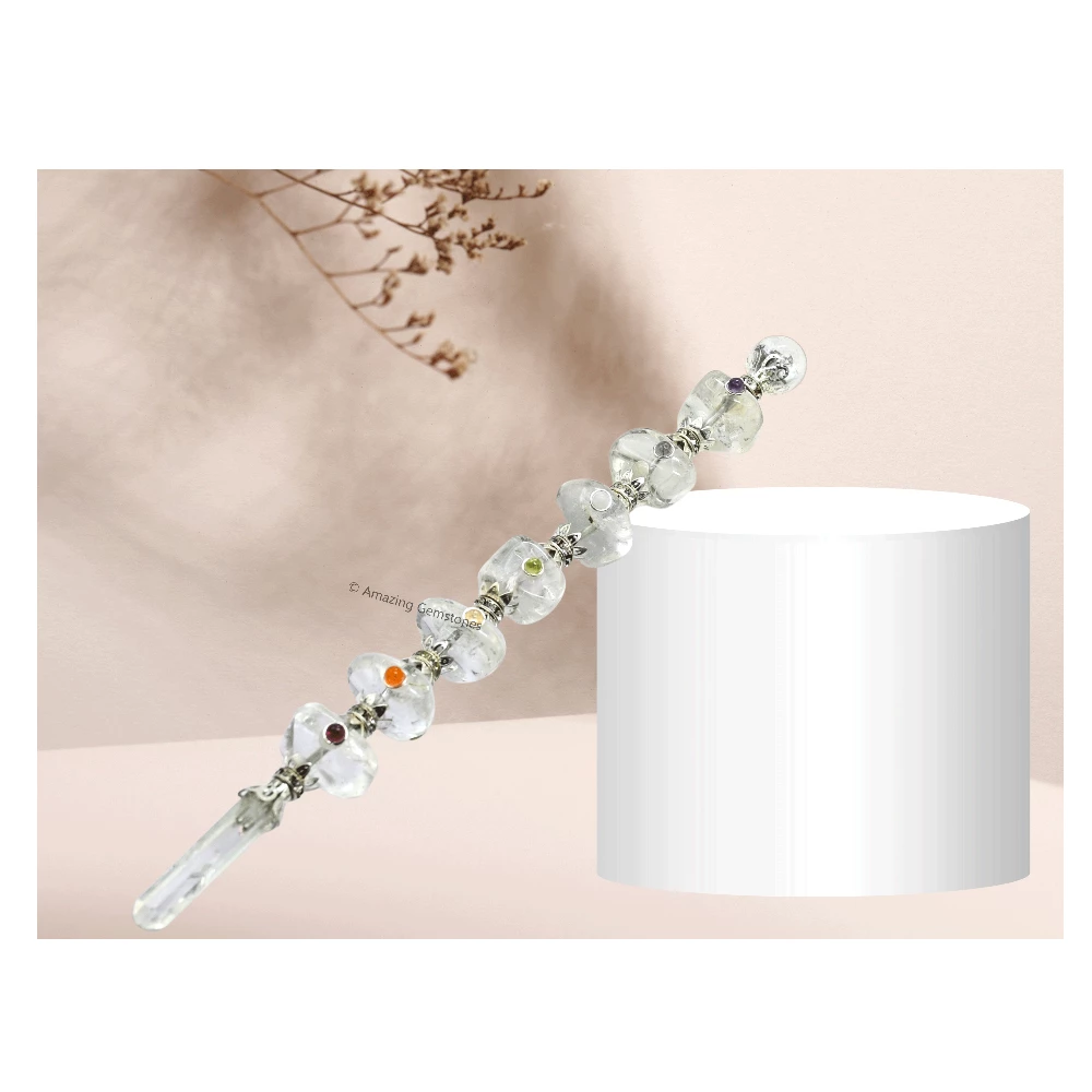 Clear Quartz Tumbled Healing Wand