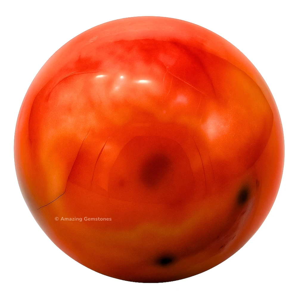 Carnelian Sphere (1.5 Inch)