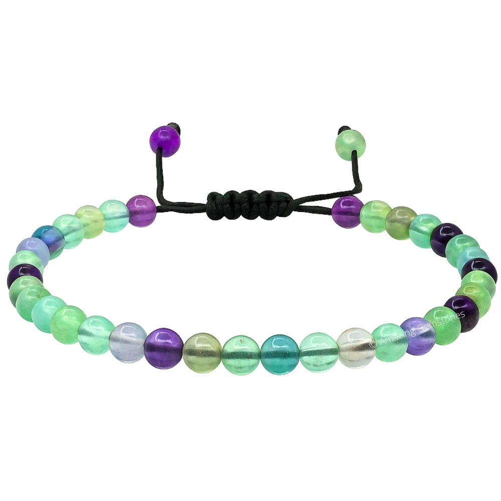 Multi Fluorite Anklet