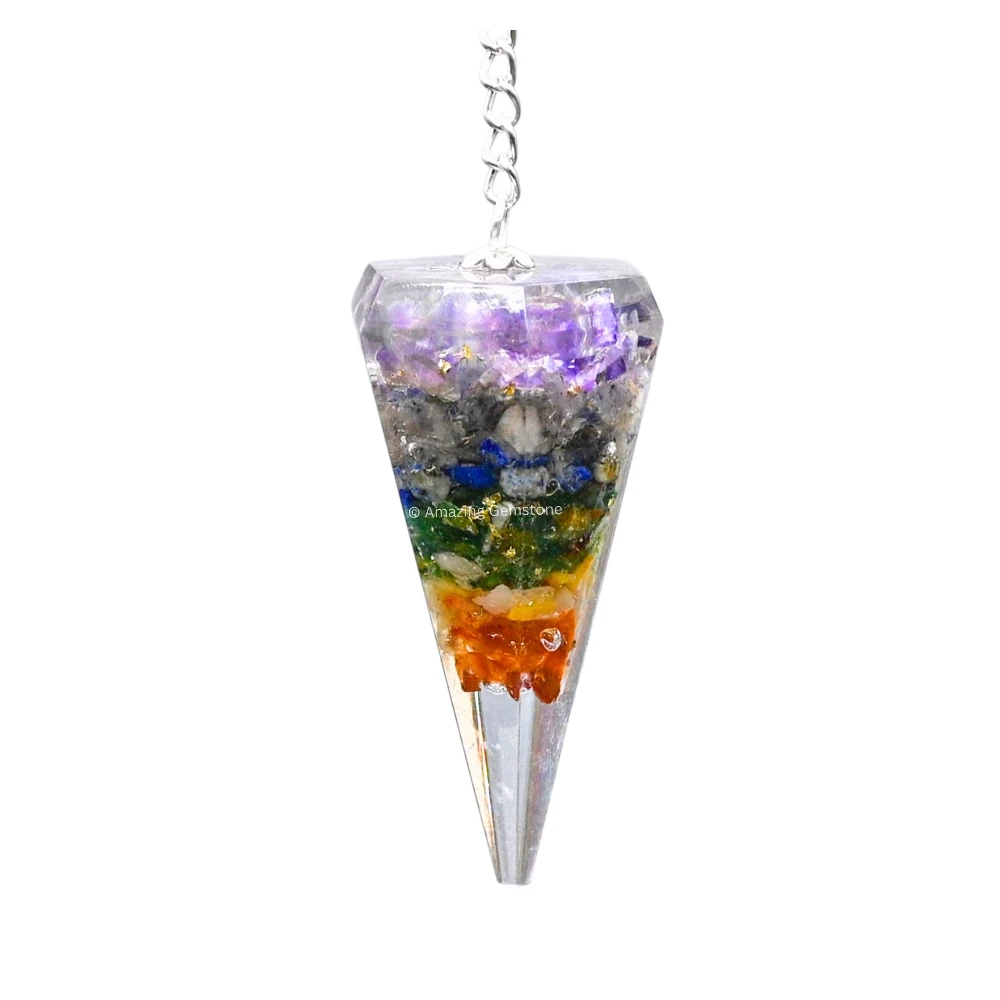 Chakra (Layer) Orgone Pendulum