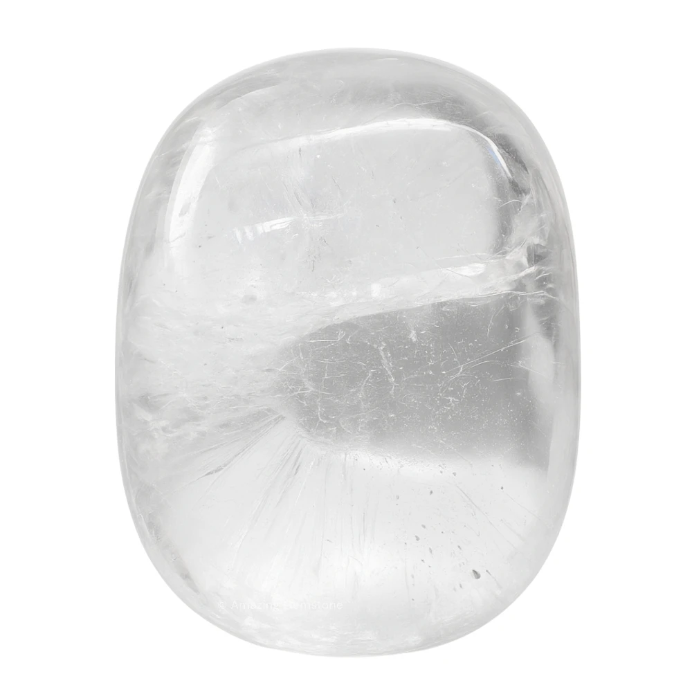 Tumbled Clear Quartz Crystals Stones (1 oz)