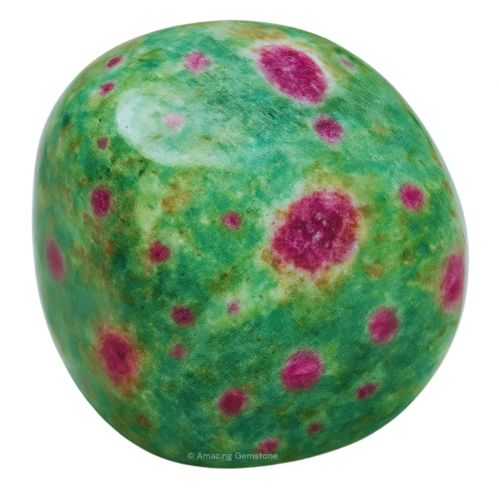 Tumbled Ruby Zoisite Crystals Stones (1 oz)
