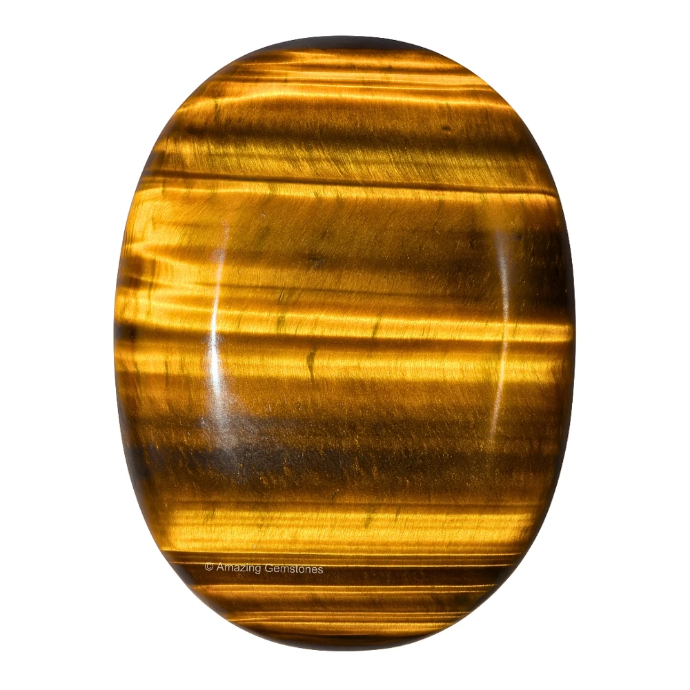 Tiger Eye Palm Stone