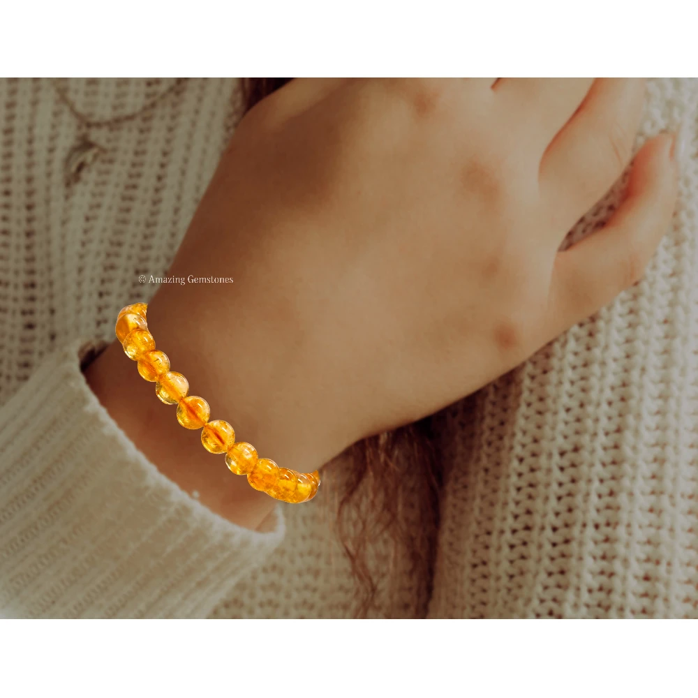 Citrine Bracelet (Adjustable)