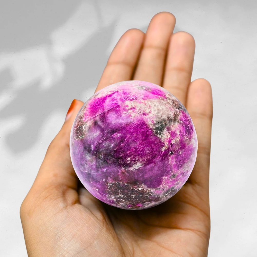 Cobalt Calcite Sphere (2 Inch)