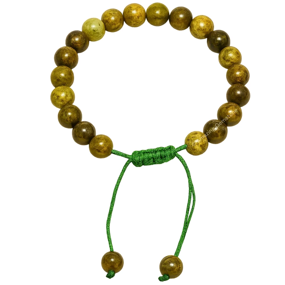 Grossular Green Garnet Bracelet (Adjustable)