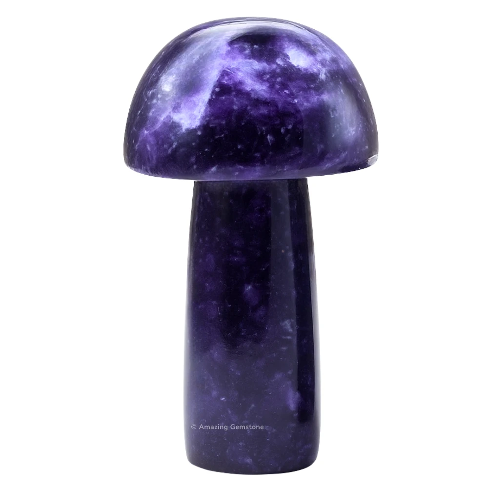 Lepidolite Crystal Mushroom