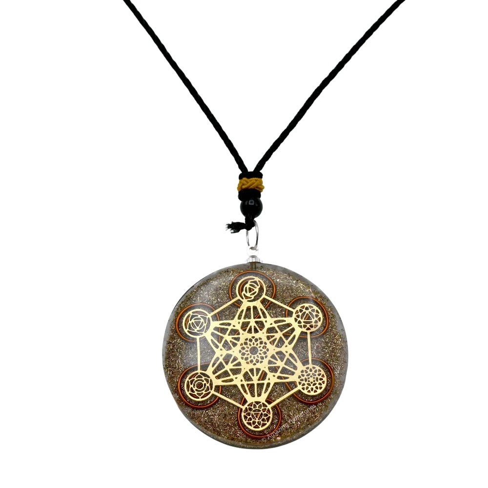Copper Saving Orgone Necklace - Metatron Chakra