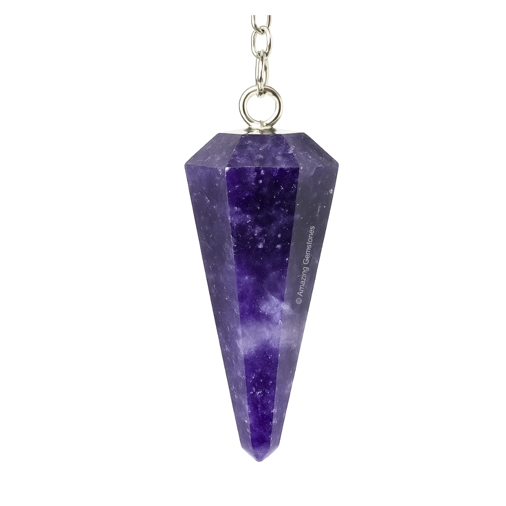 Lepidolite Pendulum