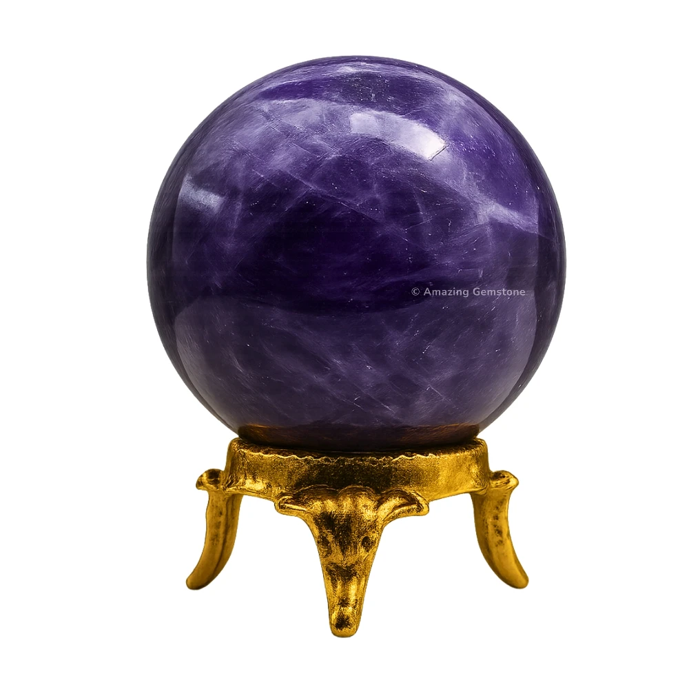Amethyst Sphere (2 Inch)