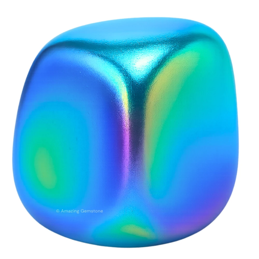 Tumbled Aqua Aura Quartz Crystals (1000+ Carats)