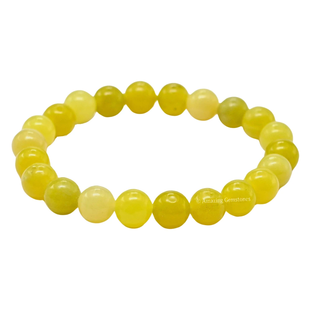 Lemon Jade Bracelet (Strechable)