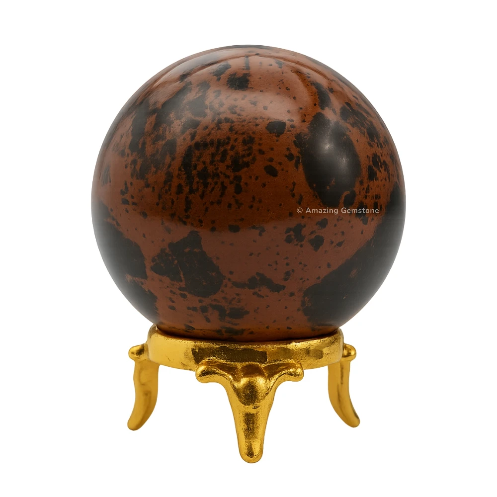 Mahogany Obsidian Sphere (1.5 Inch)