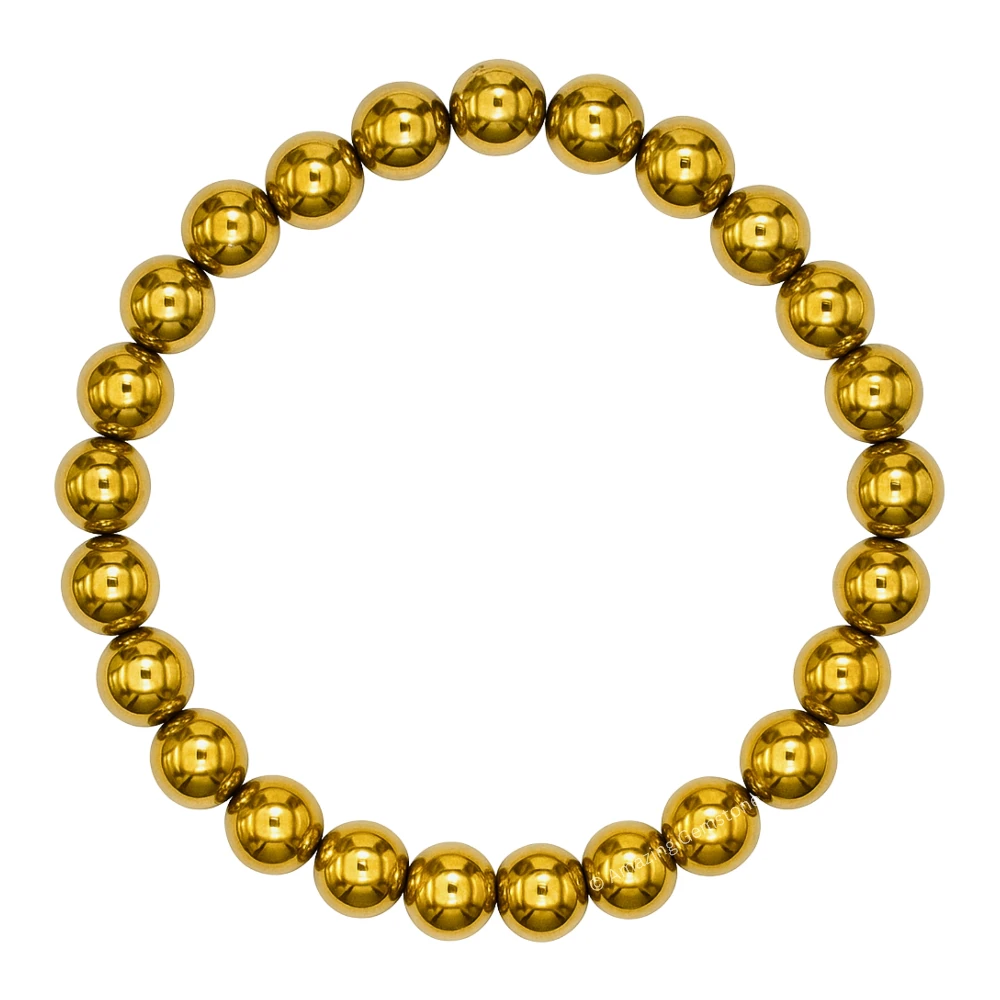 Golden Hematite Bracelet (Strechable)