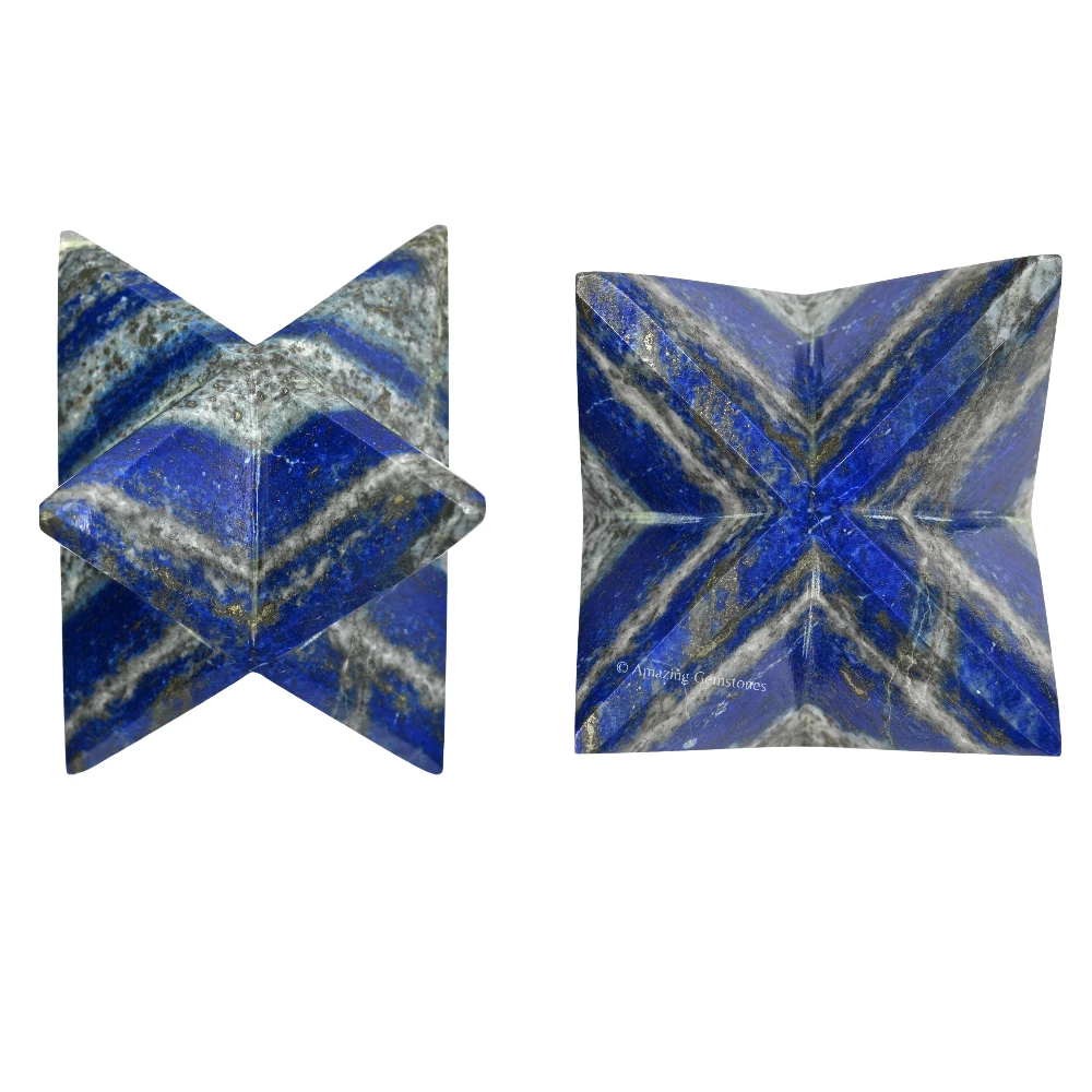 Lapis Lazuli Merkaba (30-40 mm)