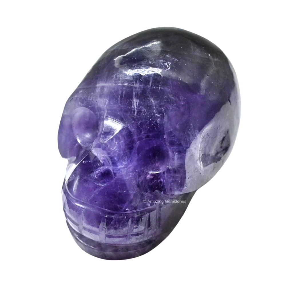 Amethyst Skull