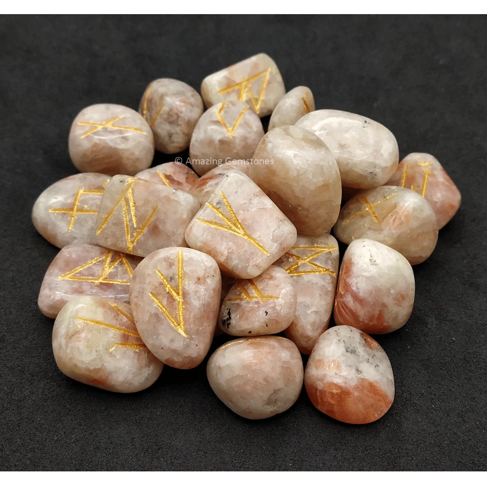 Sunstone Rune Stones Set