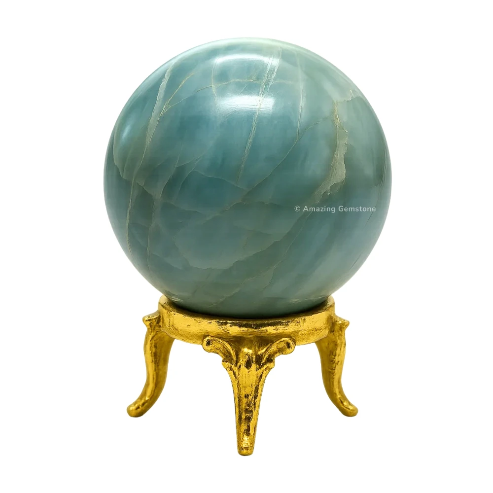 Aquamarine Sphere (1.5 Inch)