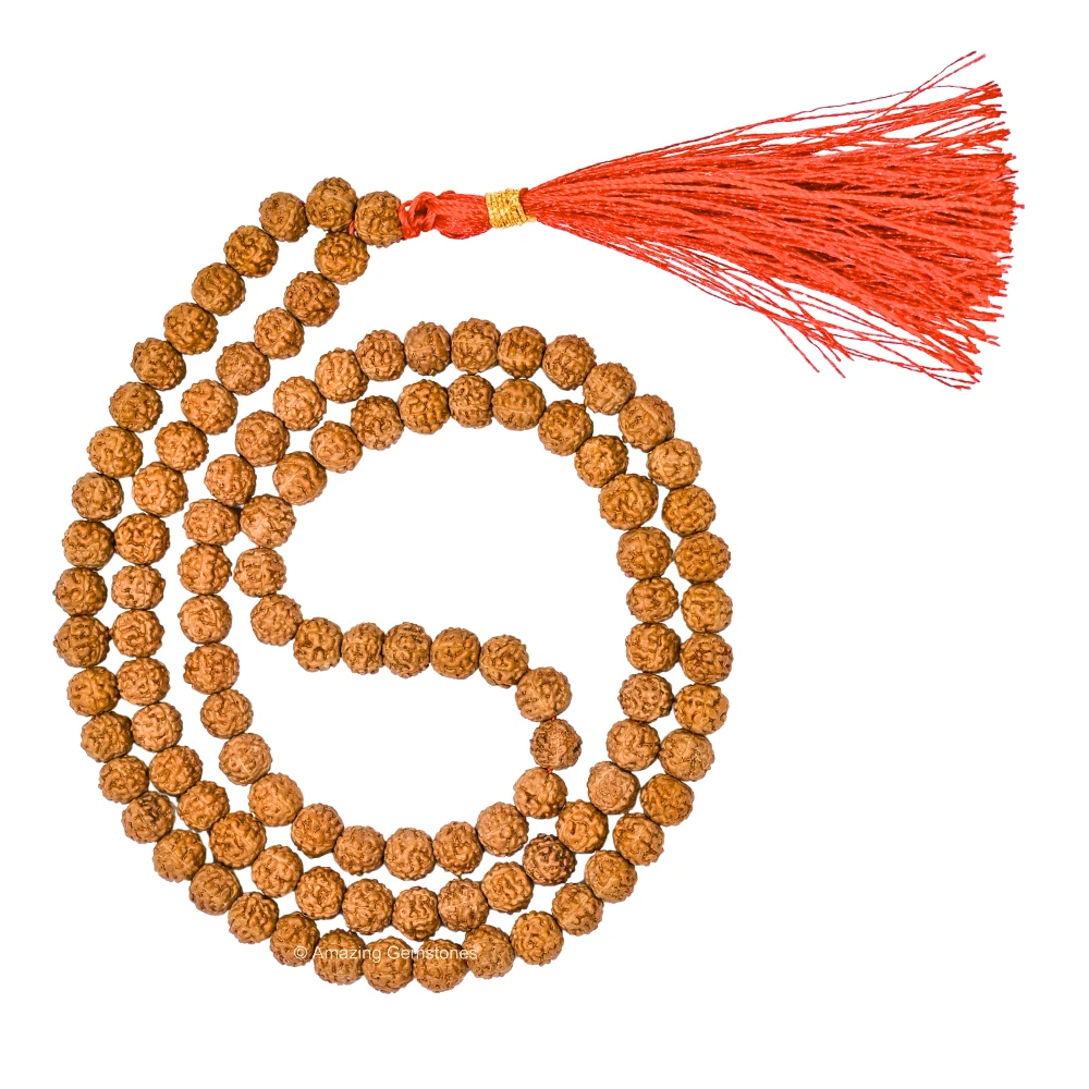 6mm Rudraksha Mala (Without Knot)