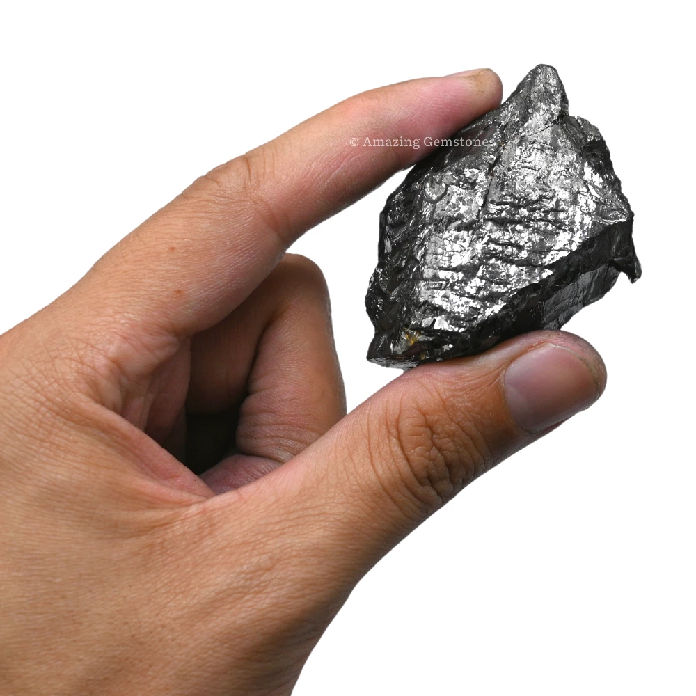 Elite Shungite Raw Stones for Water Purification (50-70 gram)