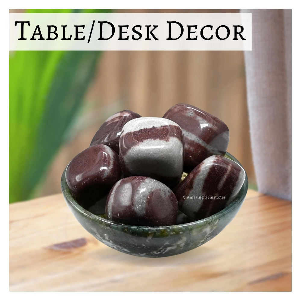 Tumbled Shiva Lingam Crystals Stones (1000+ Carats)