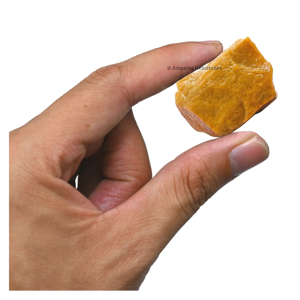 Yellow Jasper Raw Crystals (1 LB)