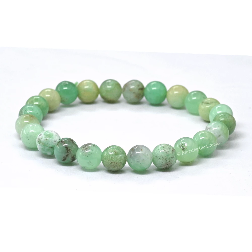 Chrysoprase Bracelet (Strechable)