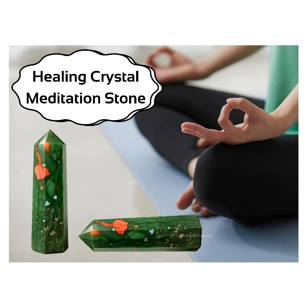 African Bloodstone Tower (2" to 3" inch)
