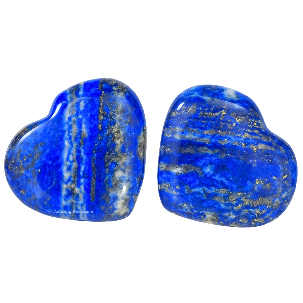 Lapis Lazuli Heart (Pack of 2)