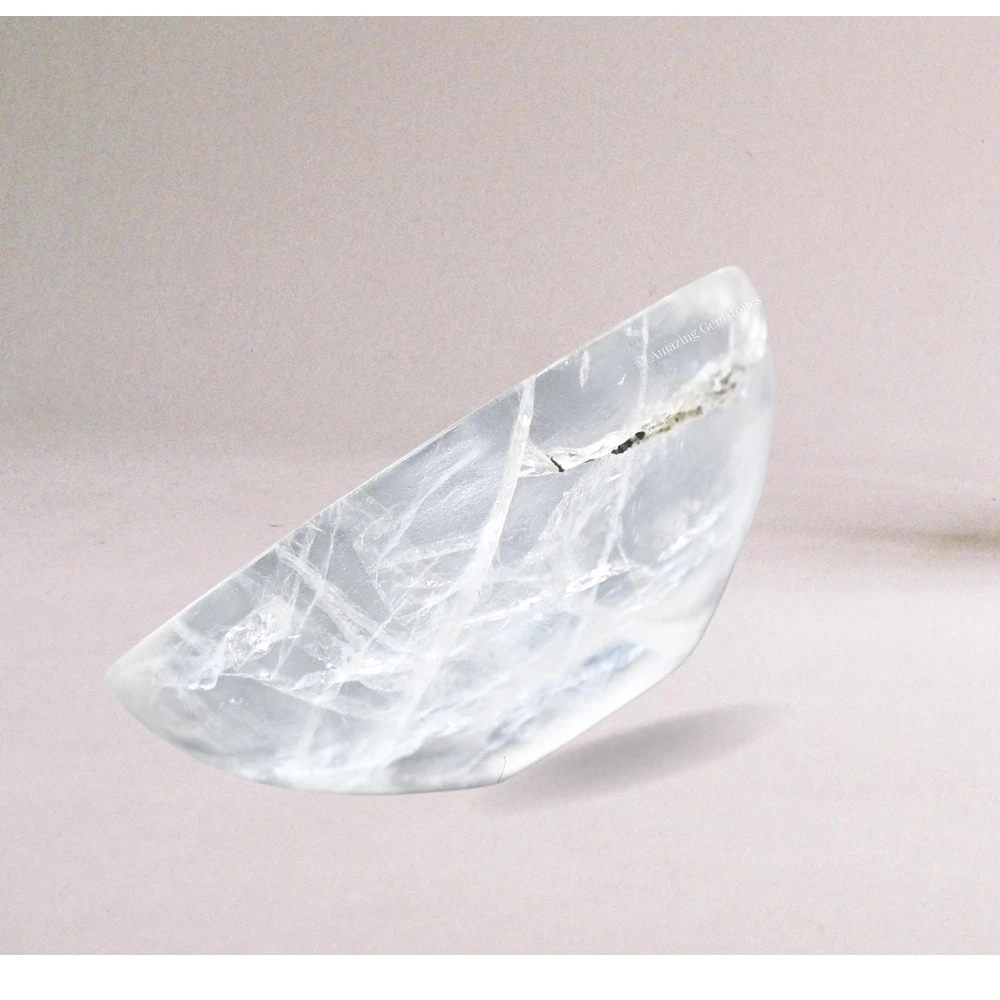 Clear Quartz Crystal Bowl - 2 Inch