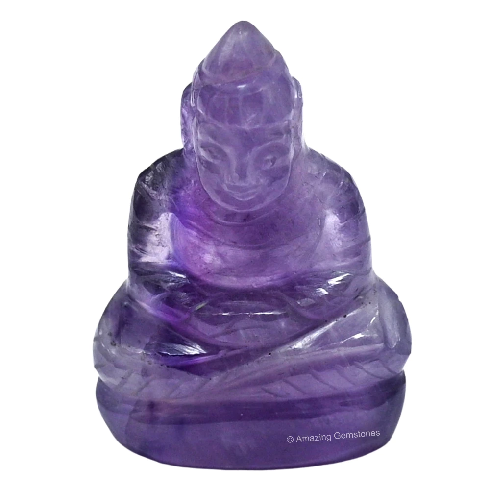 Amethyst Buddha Statue