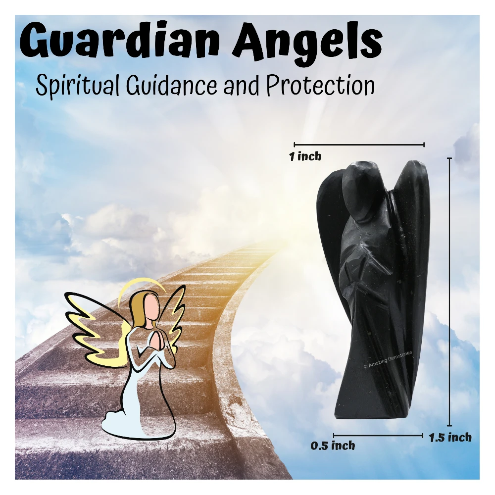 Pack of 5 Crystal Angel