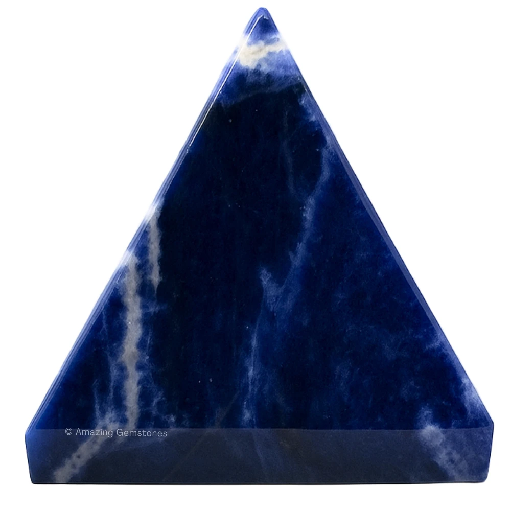 Sodalite Pyramid (1.5 Inch)