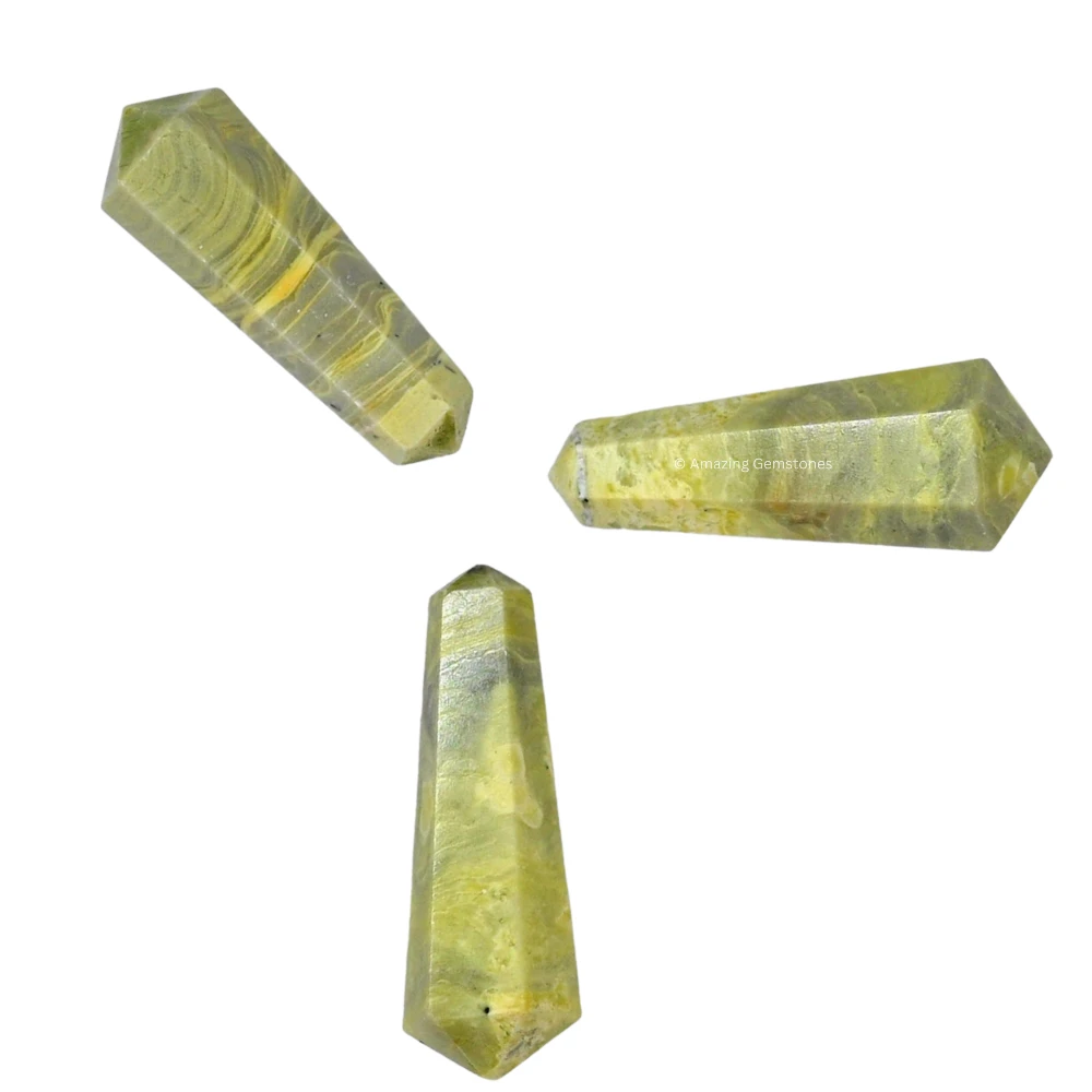 Serpentine Pencil Points (Double Terminated) (Set of 3)