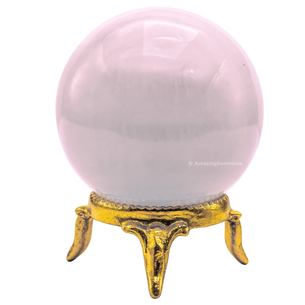 Pink Calcite Sphere (1.5 Inch)