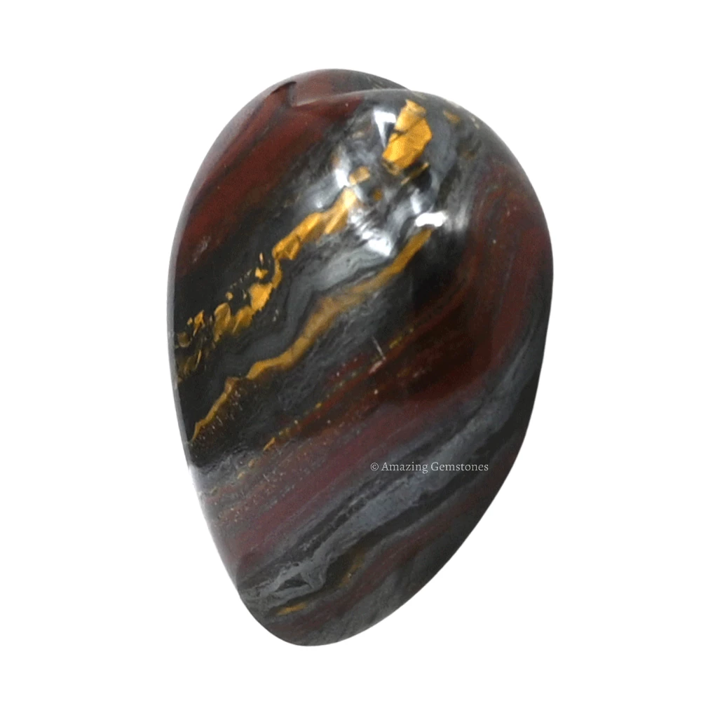 Iron Tiger Eye Heart