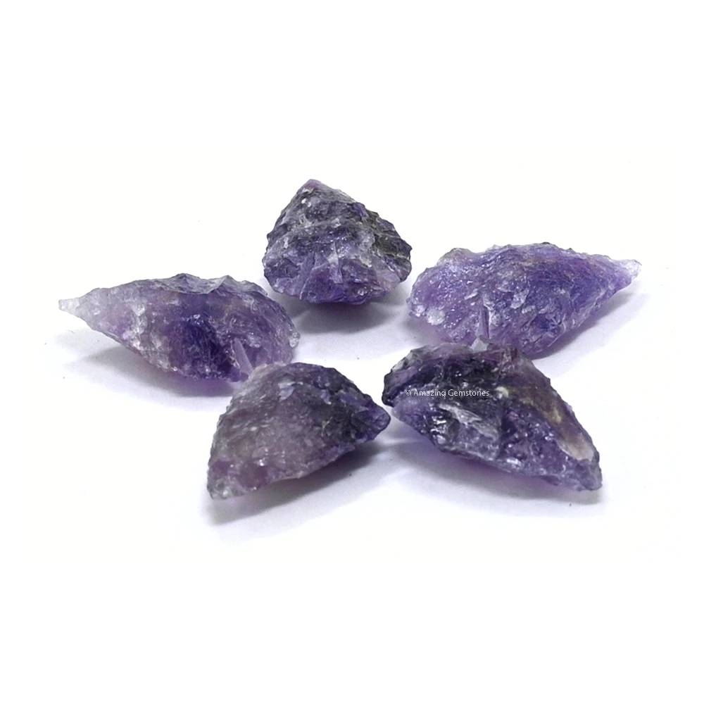 Amethyst Crystal Arrowhead - 1" to 1.5" (5 Pieces)