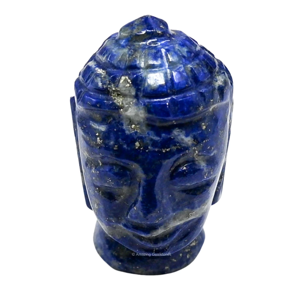 Lapis Lazuli Buddha Head