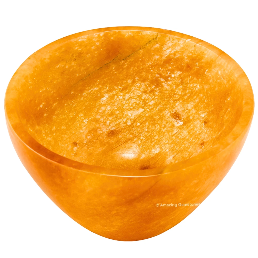 Golden Quartz Crystal Bowl - 2 Inch