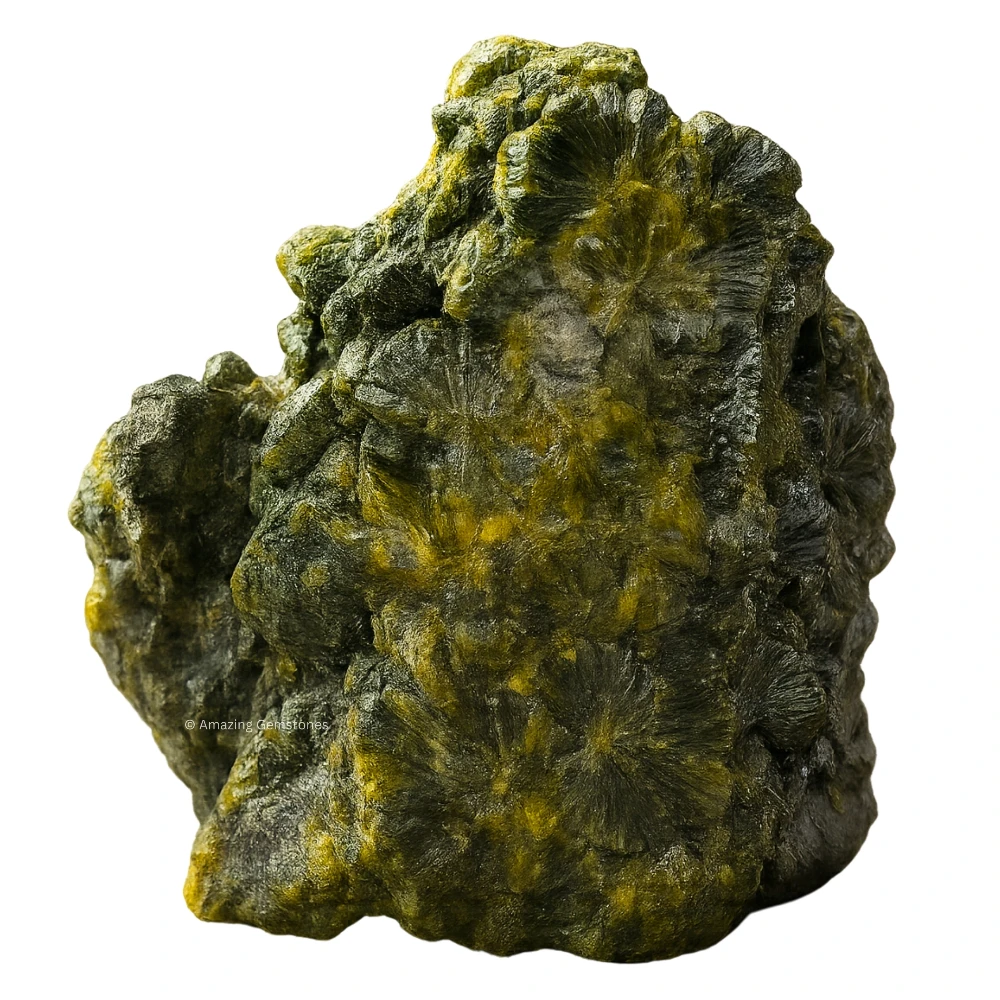 Epidote Crystal Mineral Specimen (Medium)