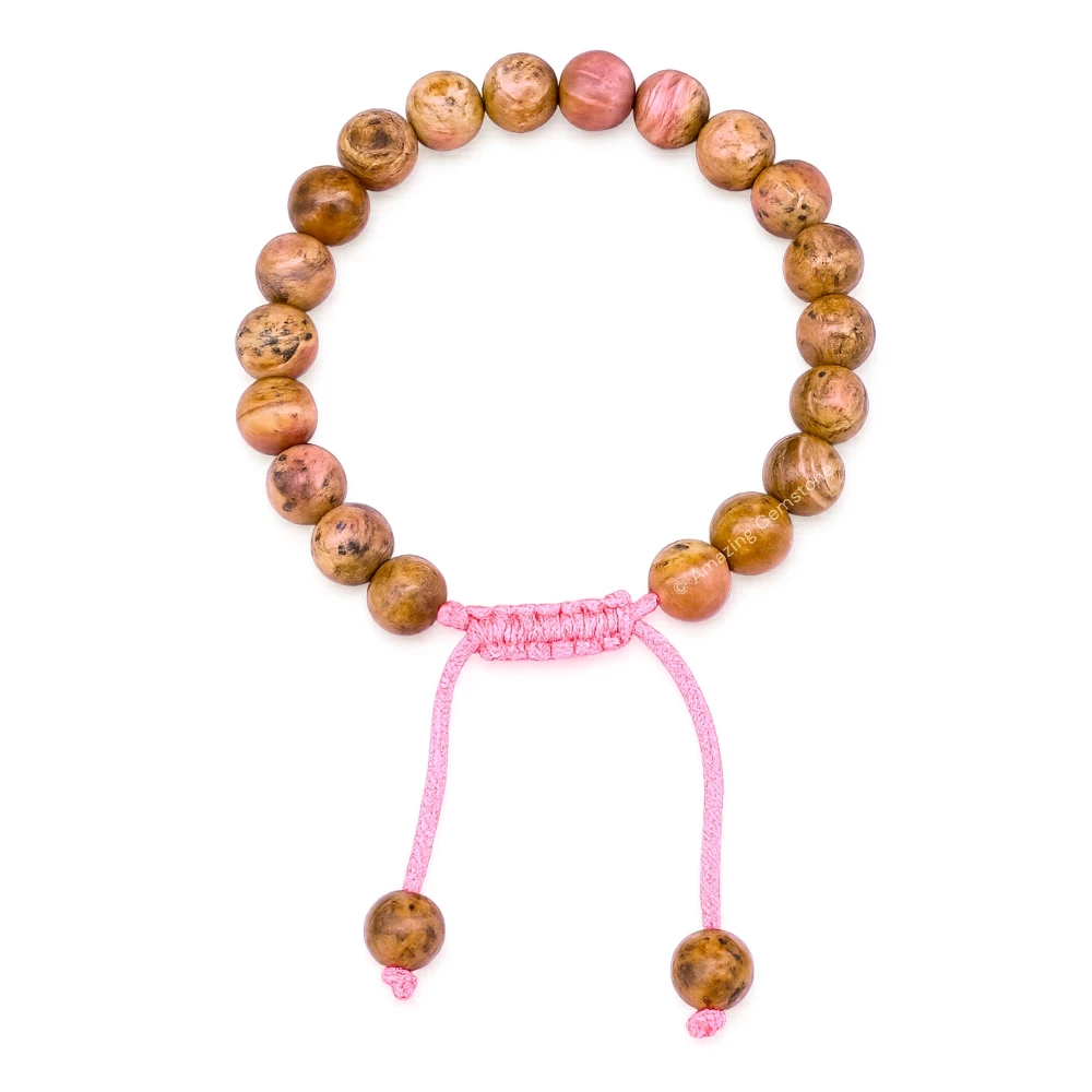 Rhodochrosite Bracelet (Adjustable)