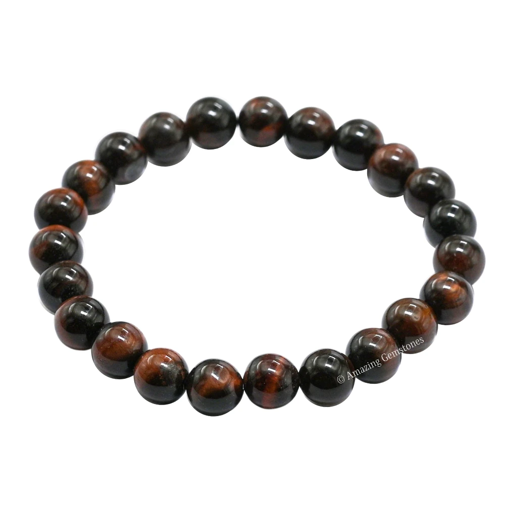 Red Tiger Eye Bracelet (Stretchable)